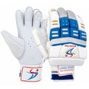 Ds D 1.0 Batting Gloves Youth ( silver/blu) DS Sports