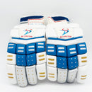 Ds D 1.0 Batting Gloves Youth ( silver/blu) DS Sports