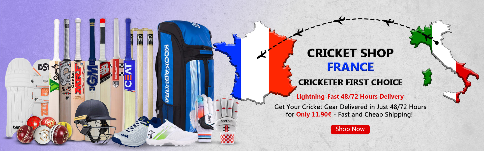 Cricket Shop France | Cricketer first Choice