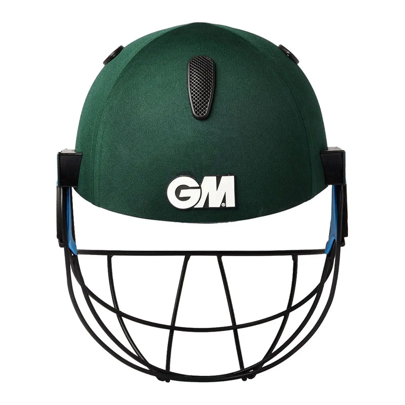 gm icon cricket helmet GM Neon Geo Helmet Green