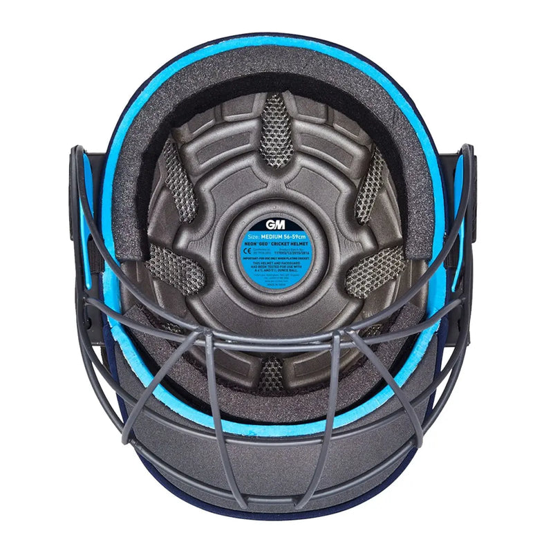 GM Neon Geo Helmet Navy
