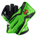 Gray Nicolls Test Green WicketKeeping Gloves - Cricket shop italy