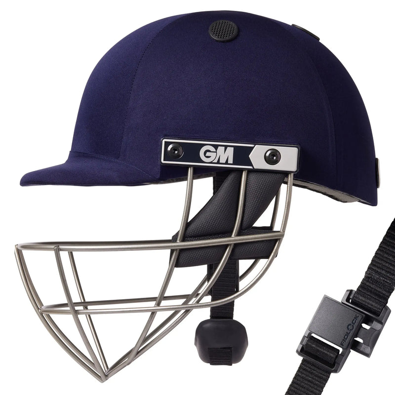 Gunn & Moore Maestro Ti Helmet Titannium Grille Gunn and Moore