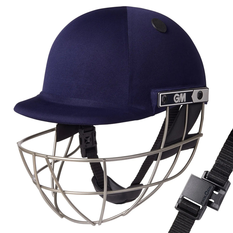 Gunn & Moore Maestro Ti Helmet Titannium Grille Gunn and Moore