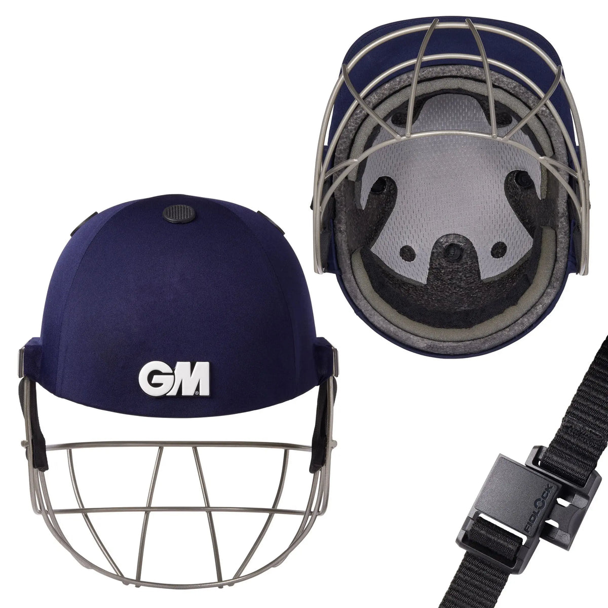 Gunn & Moore Maestro Ti Helmet Titannium Grille