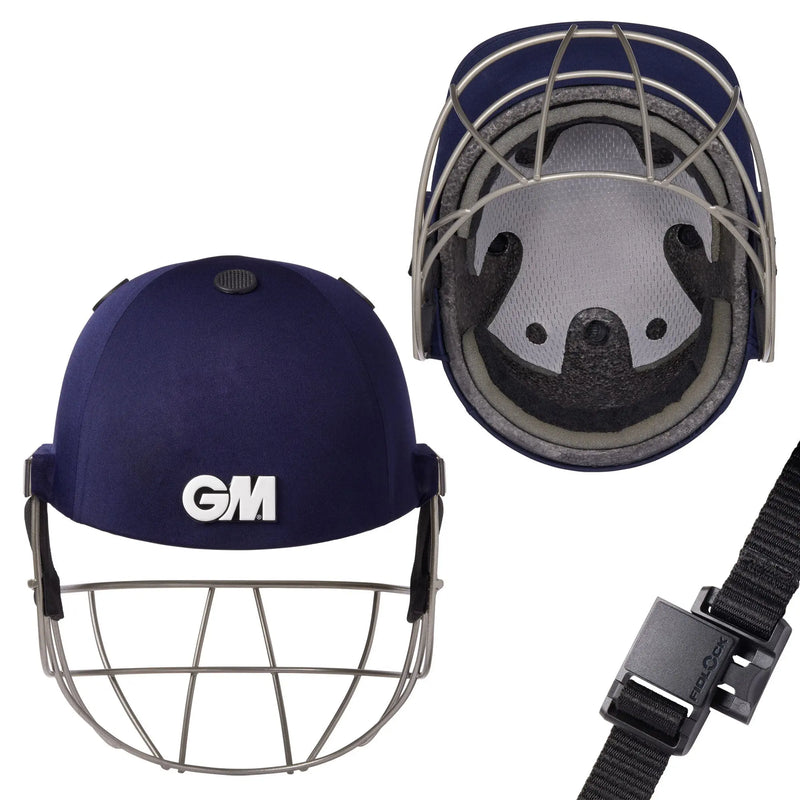 Gunn & Moore Maestro Ti Helmet Titannium Grille Gunn and Moore