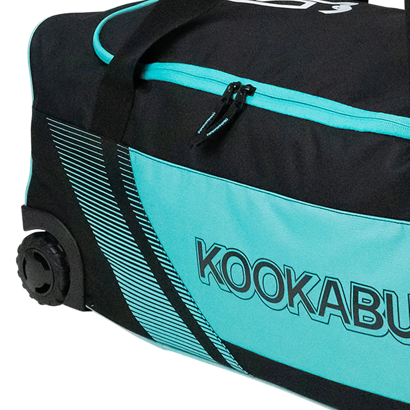 Kookaburra 9500 Wheelie Bag Black/Teal Kookaburra