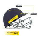 Masuri C LINE PLUS Steel Cricket Helmet Navy Masuri