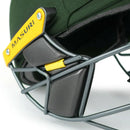 Masuri E Line Steel Cricket Helmet Green Masuri