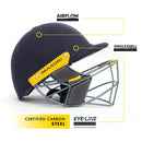 Masuri E Line Steel Cricket Helmet Navy Masuri