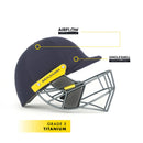 Masuri T Line Titanium Cricket Helmet Navy Masuri