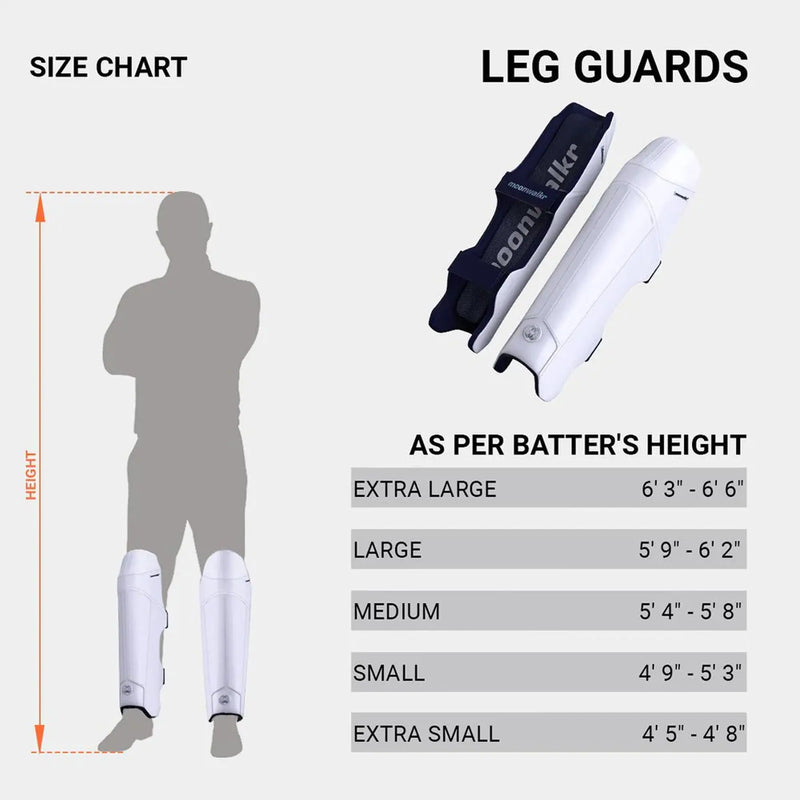MoonWalkr 2.0 Leg Guards Ambi White Moonwalkr