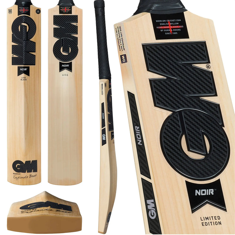 Gunn & Moore Noir 606 English Willow Cricket Bat Gunn and Moore