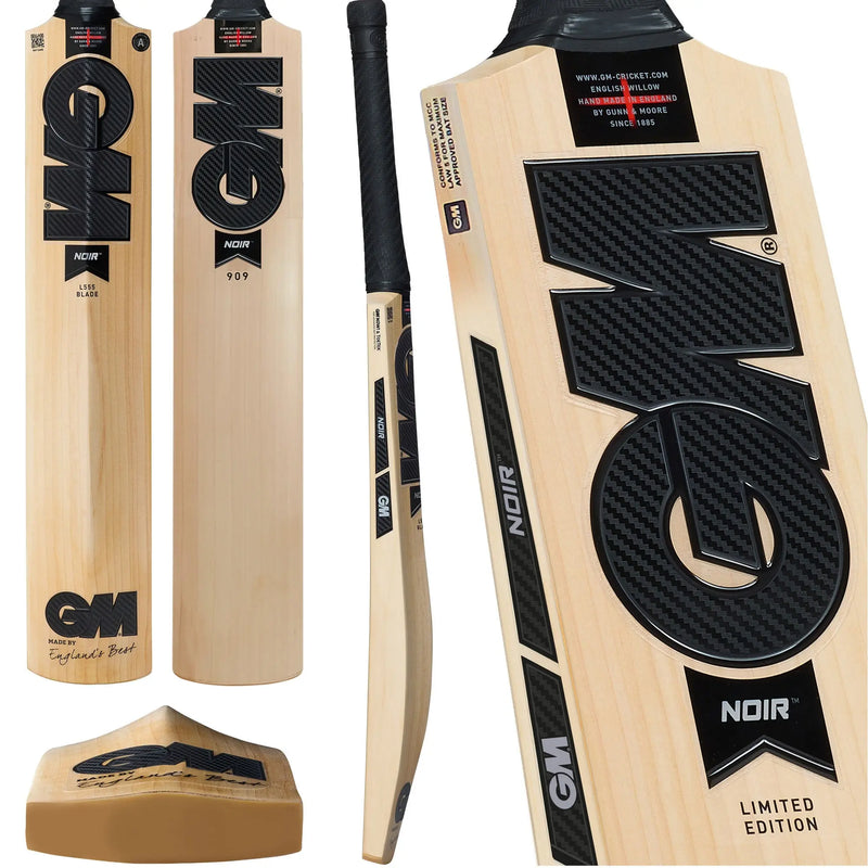 Gunn & Moore Noir 909 English Willow Cricket Bat Gunn and Moore