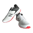 New Balance CK 4020 k4 Rubber Cricket Shoes - White/Red New Balance