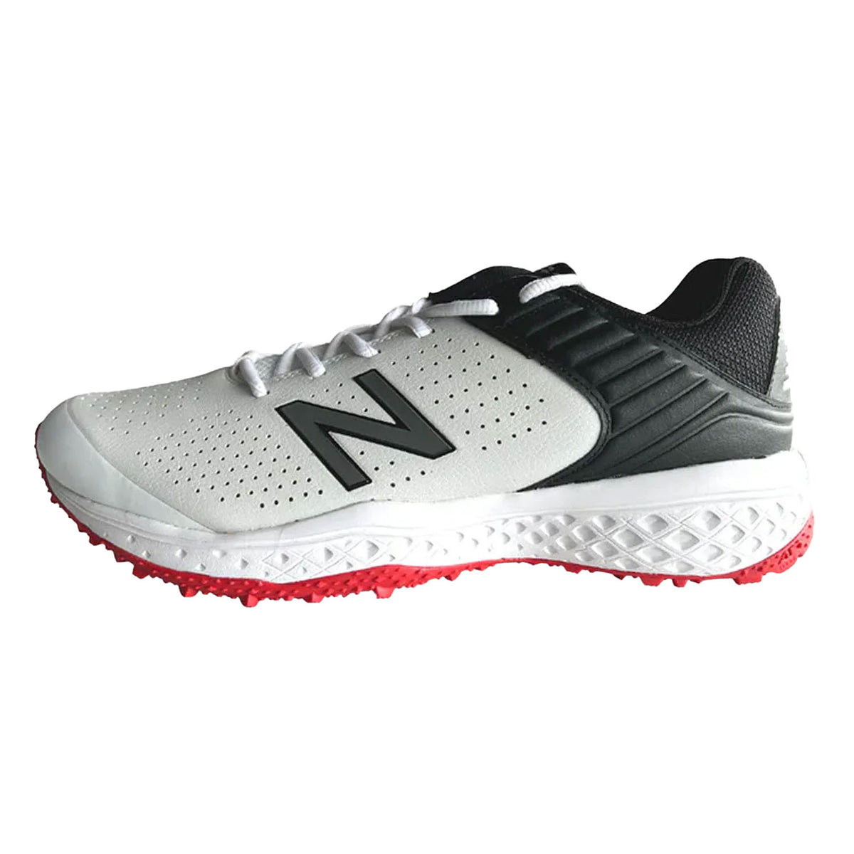 New Balance CK 4020 k4 Rubber Cricket Shoes White Red