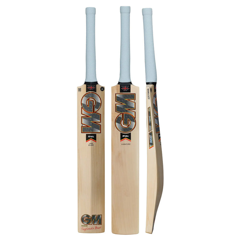 Gunn & Moore GM Mini Wooden Cricket Bat & Stumps Set, BS55 Ben Stokes Range - Please Note Very