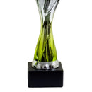 Rio Vista Silver & Green Metal Bowl Trophy Cup - Cricket shop italy