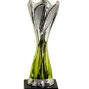 Rio Vista Silver & Green Metal Bowl Trophy Cup - Cricket shop italy