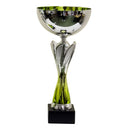 Rio Vista Silver & Green Metal Bowl Trophy Cup - Cricket shop italy