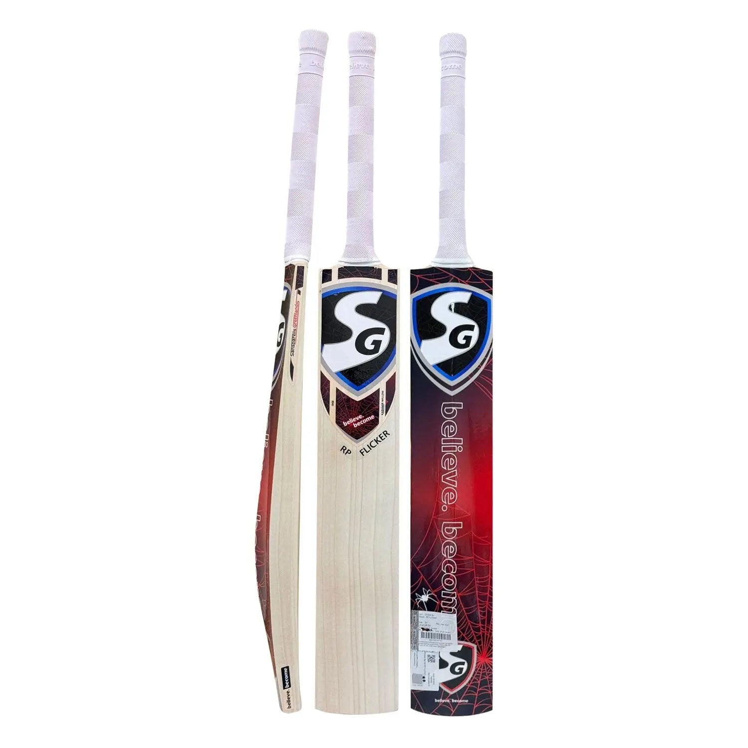 SG RP Flicker Kashmir Willow Cricket Bat - Cricket Shop Italy