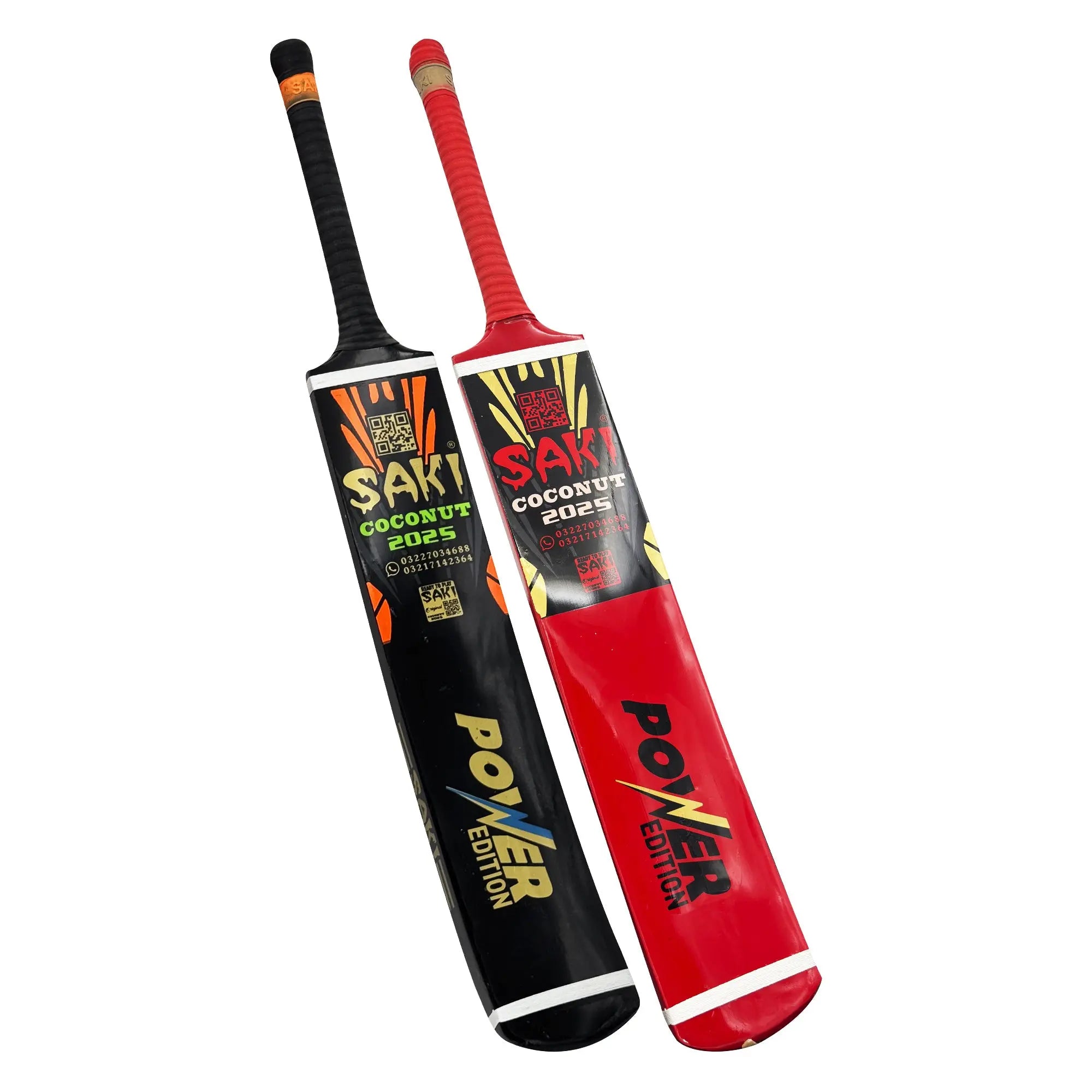 Saki Coconut Power Edition Tape Ball Bat - Cricket Shop Italy