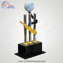 Cricket Bat Ball & Stump Trophy CSI