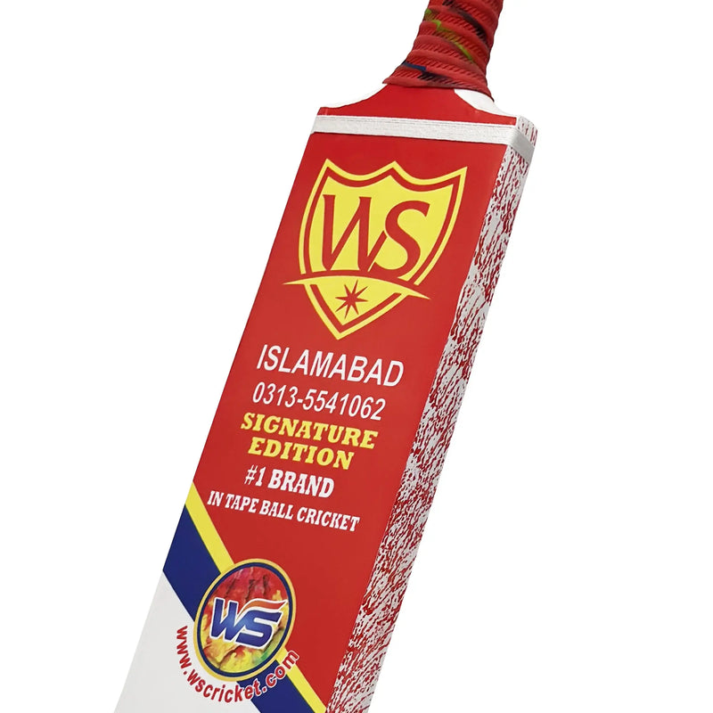 WS FMC Player Edition Tape Ball Cricket Bat Cricket shop italy