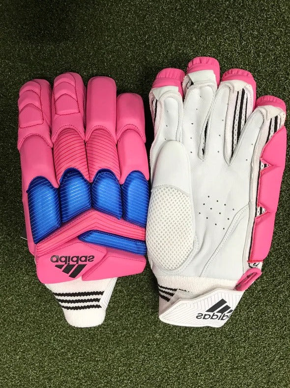 Adidas XT Limited Edition Batting Gloves Pink/Blue