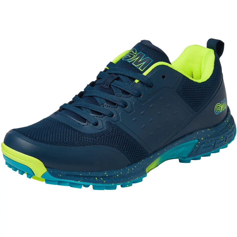 GM Aion RUBBER All Rounder Cricket Shoe Navy - Cricket shop italy