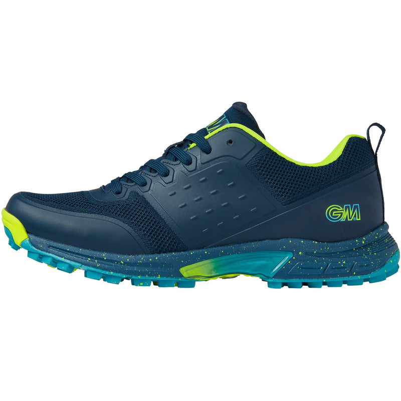 GM Aion RUBBER All Rounder Cricket Shoe Navy - Cricket shop italy