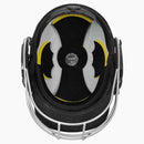 Close-up of the mild steel grille on DSC Defender 2.0 Cricket Helmet