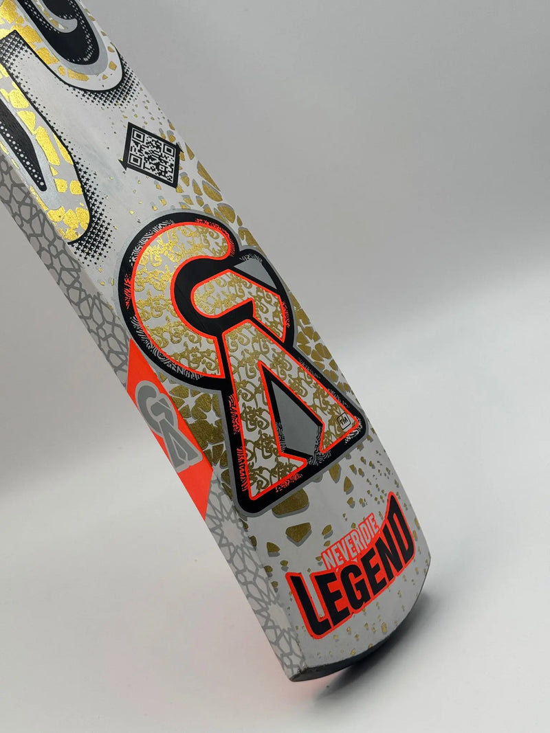 Ga Qasim legend Edition Srilankan Tape Ball Bat GA