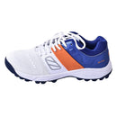 Ihsan Hi Lux Cricket Shoes  Blue/Orange - Cricket shop italy