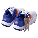 Ihsan Hi Lux Cricket Shoes  Blue/Orange - Cricket shop italy
