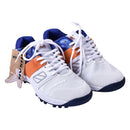 Ihsan Hi Lux Cricket Shoes  Blue/Orange - Cricket shop italy