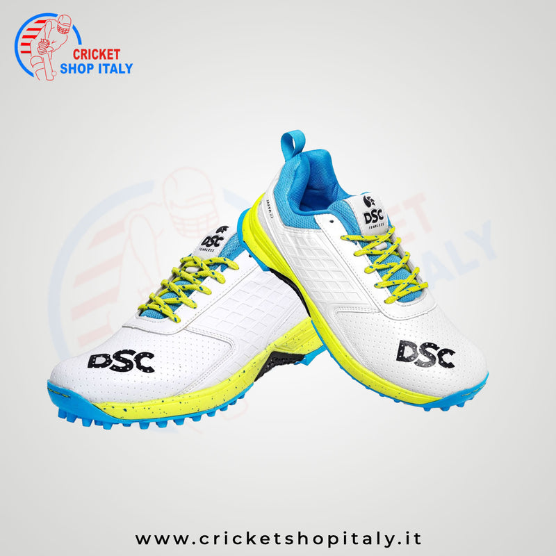 DSC Jaffa 22 Cricket Shoes Lime Yellow