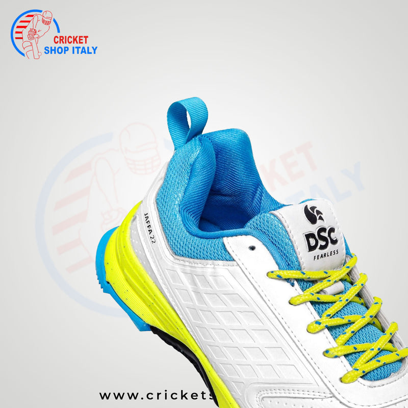 DSC Jaffa 22 Cricket Shoes Lime Yellow