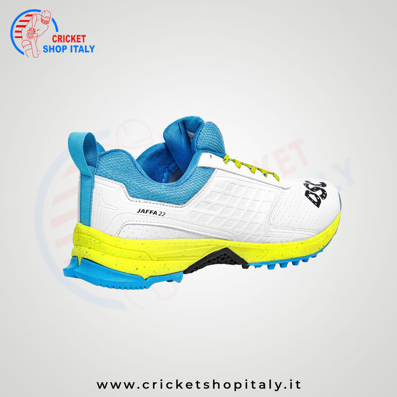 DSC Jaffa 22 Cricket Shoes Lime Yellow