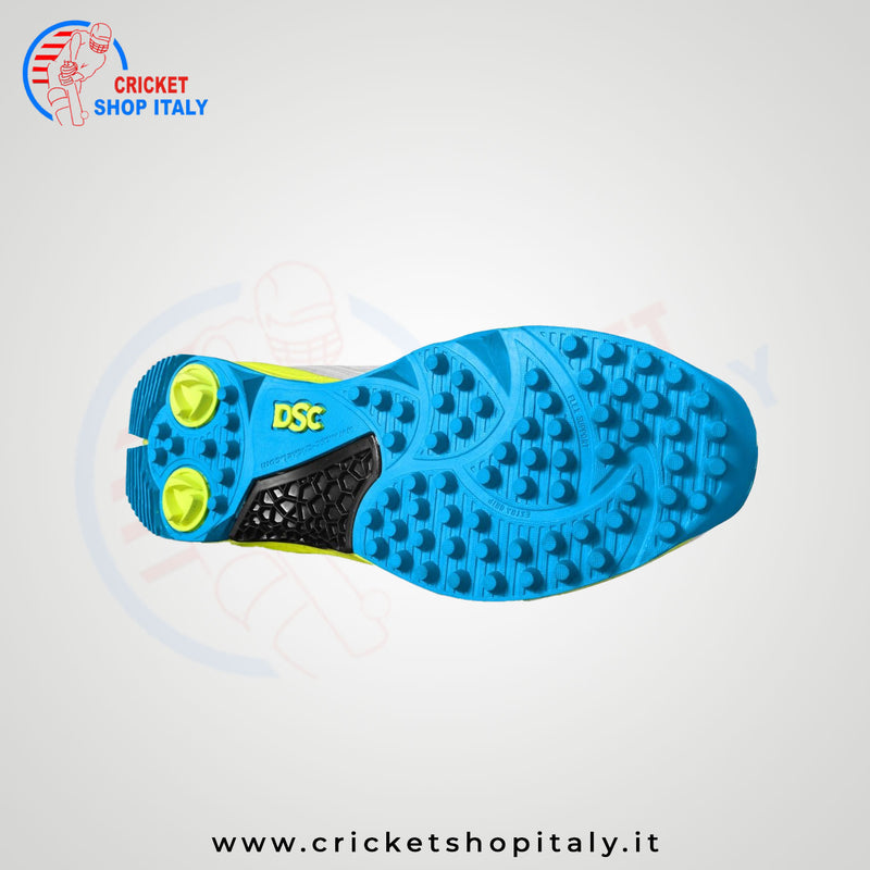 DSC Jaffa 22 Cricket Shoes Lime Yellow