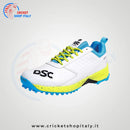 DSC Jaffa 22 Cricket Shoes Lime Yellow DSC