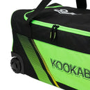 Kookaburra 9500 Wheelie Bag Black/Neon Green Kookaburra