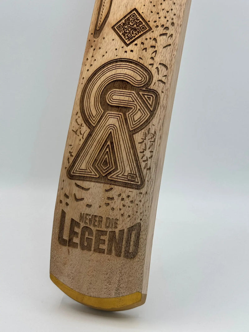 Ga Qasim Player legend Edition Srilankan Tape Ball Bat GA