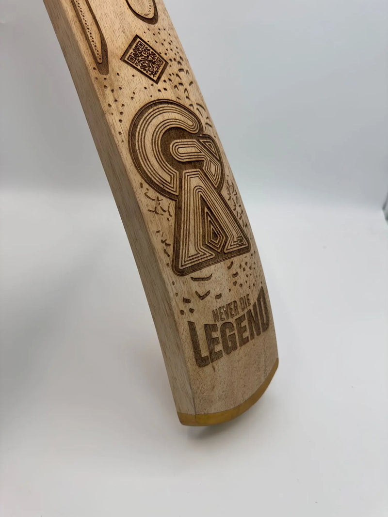 Ga Qasim Player legend Edition Srilankan Tape Ball Bat GA