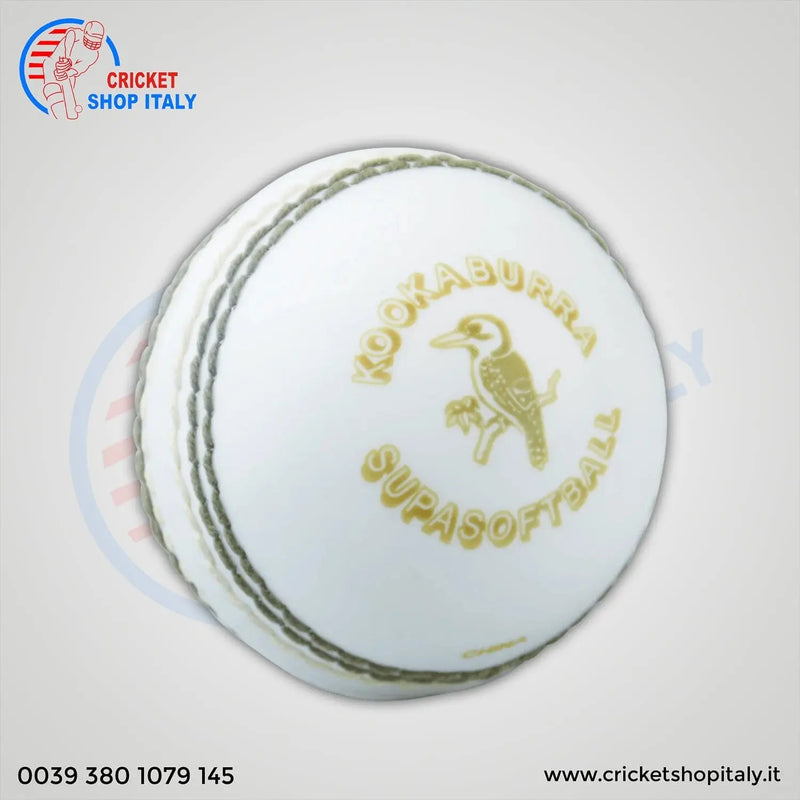 Kookaburra Super Coach Softball White Junior - Cricket shop italy