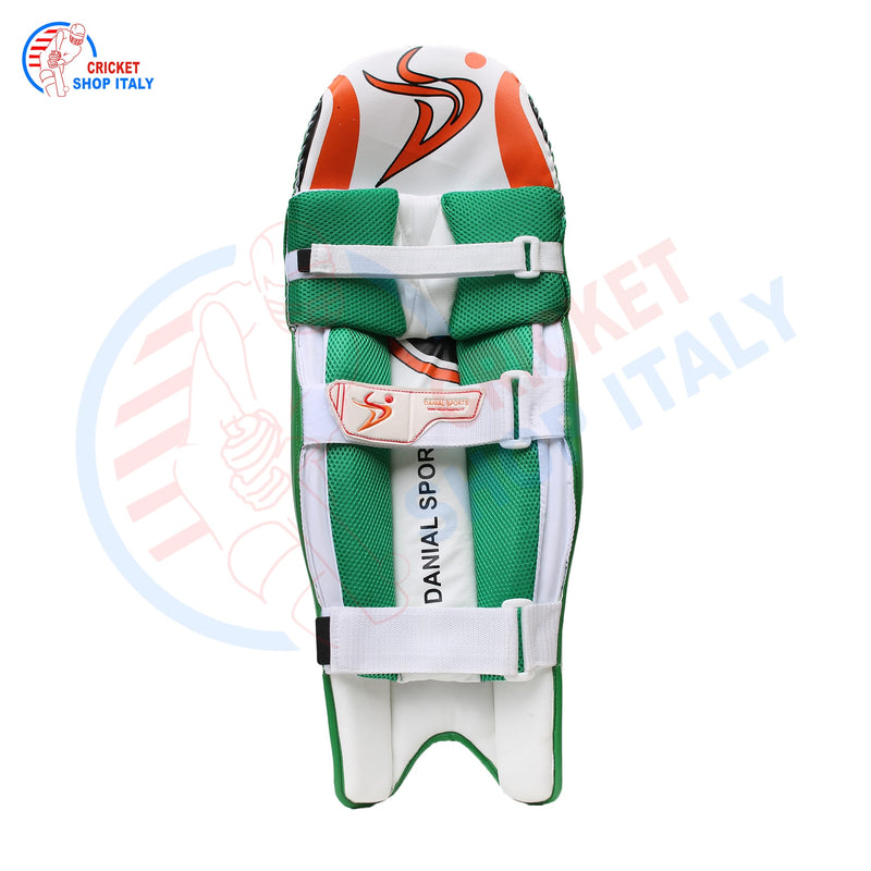 DS Green Cricket Pads & Gloves Set