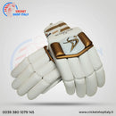 2023 DS Sports D 1.0 White/Gold Batting Gloves Youth 2