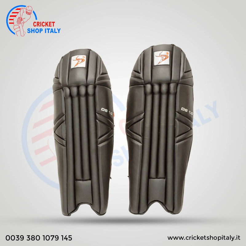 2023 Black DS 1.0 Wicket Keeper Pads 3