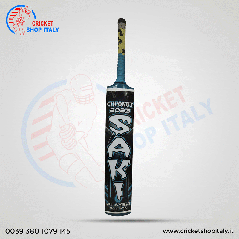 Saki Srilankan Coconut Tape Ball Bat 2