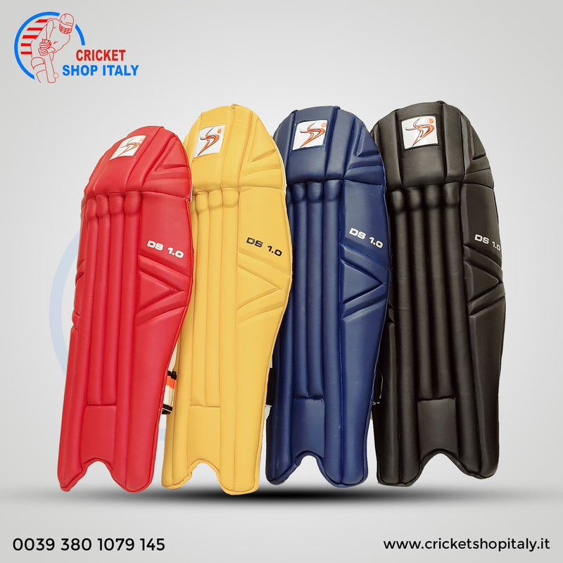 2023 Black DS 1.0 Wicket Keeper Pads 5